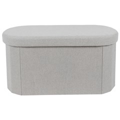 Foldable Bench Chest in Grey