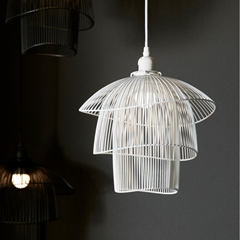 White Chandelier H26