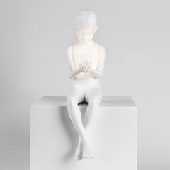Innerglow Mini Lamp – Girl White