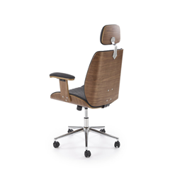 Office Chair - Walnut Black