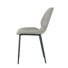 Dining Chair Pu Grey