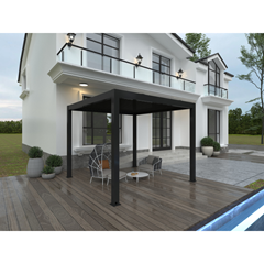 Electric Pergola – Sandy Grey