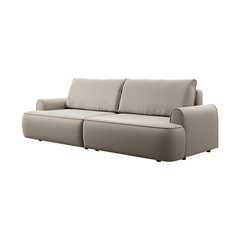 3-Seater Sofa Bed – Light Grey