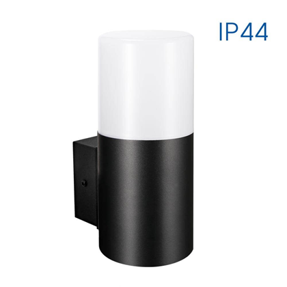 Waterproof Wall Lighting Black IP44
