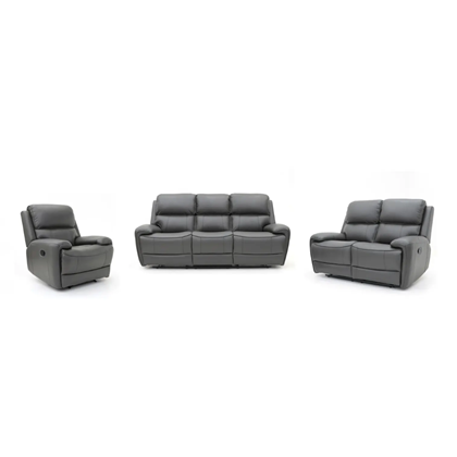 Manual Motion Recliner Sofa Set 3