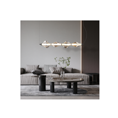 Elva Brass 30W Hanging Lamp LED