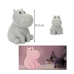 Hippopotamus Night Light Lamp