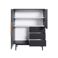 Viva Tall Sidebord Black