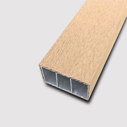 Outdoor WPC & Aluminium Tube - Maple