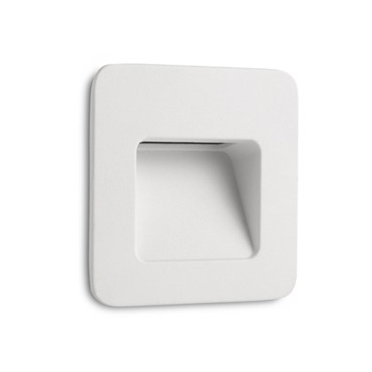 Nase-1 White Recessed LED 3W 3000K