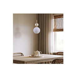 Sophia Cognac White Lamp