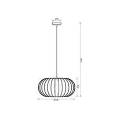 Ceiling Fixture E27 – Beige