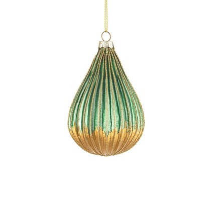 Modish Green Gold Ornament