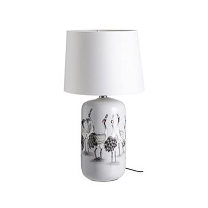 Table Lamp Heron White Broken - 38 x 38cm