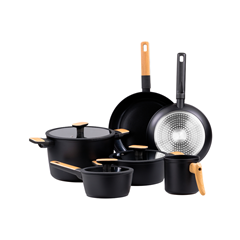 11pcs Ceramic Inner Cookware Set