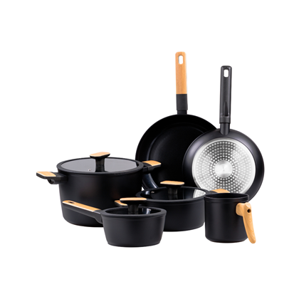 11pcs Ceramic Inner Cookware Set