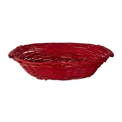 Red Oval Basket