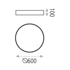Isia 4000K On-Off Black