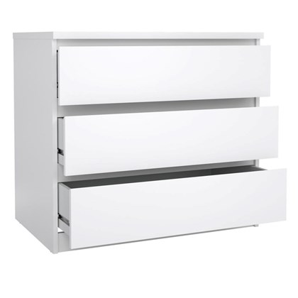 White Naia Chest with 3 Drawers