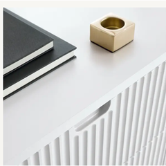 TV Unit 3 Drawers – White