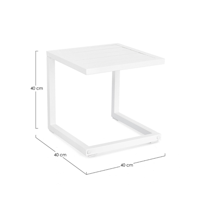White  Coffee Table 40x40