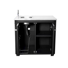 Outdoor Kitchen 90 With Sink and Tap