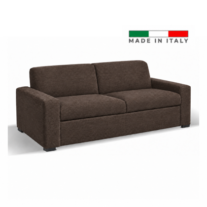 3 Seater Sofa Bed 199x84cm – Taupe-Brown