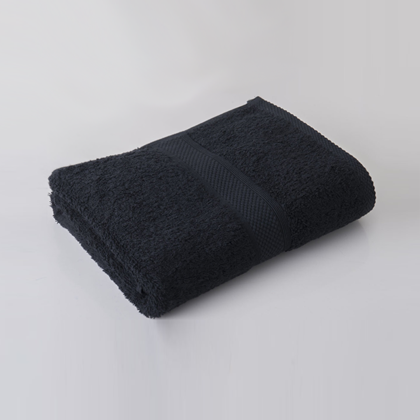 Black Bath Towel