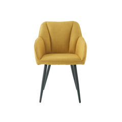 Dining Chair Yellow  W56xd60xh83cm