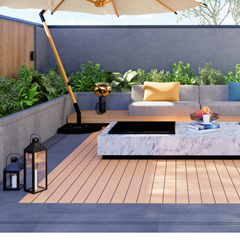 Exterior Decking – Maple & Rosewood 14x2.3x220 cm (Box of 4)