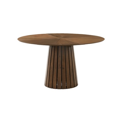 Dining Table Round 75cm - Walnut