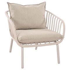 Garden Sofa Set of 4 - Taupe