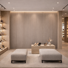 Ripple Board Tiles 299 x 60cm - Grey