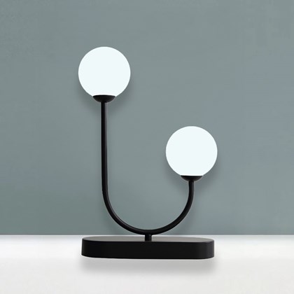 Black Table Lamp - L240mm