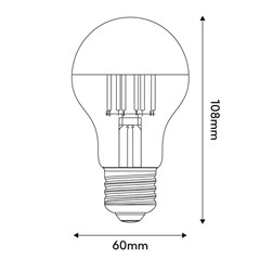 E27 Dimmable Bulb 7W 2700K