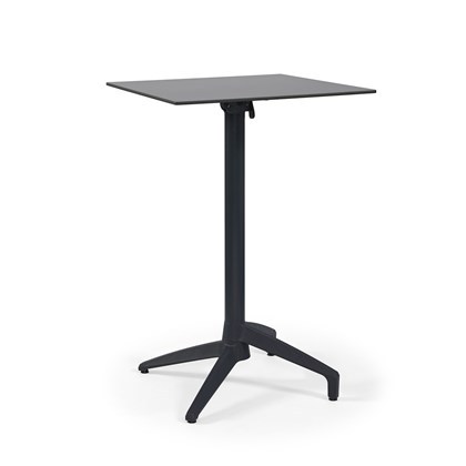 Gemini High Table  Folding Top 60x60 - Anthracite