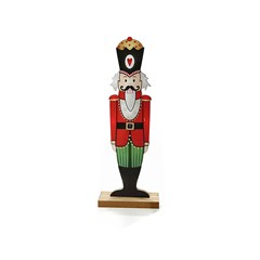 Soldier Nutcracker 30cm With Red Coat
