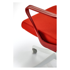 Office Chair Adjustable Cinnamon White