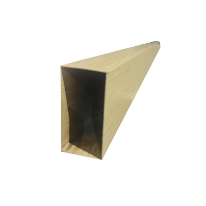 Outdoor Aluminum Tube - Maple Wood