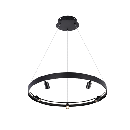 Black Pendant Lamp - D800mm H1300mm