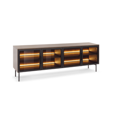 RTV Cabinet 181 4D + LED – Dunin Oak