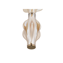 Elva Pendant Lamp Brass LED