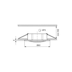 Oslo Movable Alloy Downlight – Black