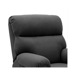 Manual Recliner Chair 92x90x105 - Dark Grey
