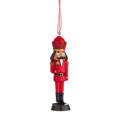 Henk Soldier Ornament with Red Wreath