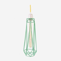 Diamond 2 Cage Mint Blue Cable Yellow