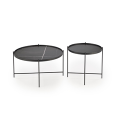 Coffee Table  Black Marble