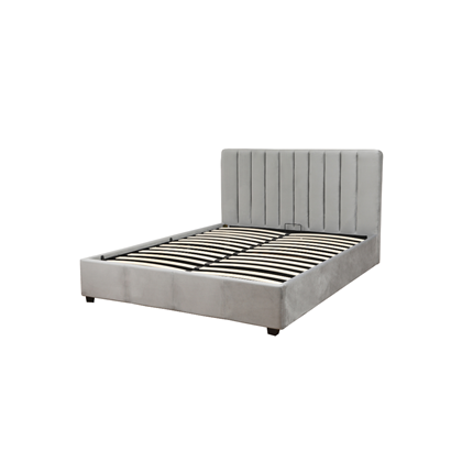 Upholstery Bed Frame – Light Grey