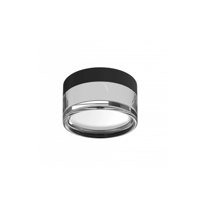 LED Outdoor Ceiling Light Round – Black & White
