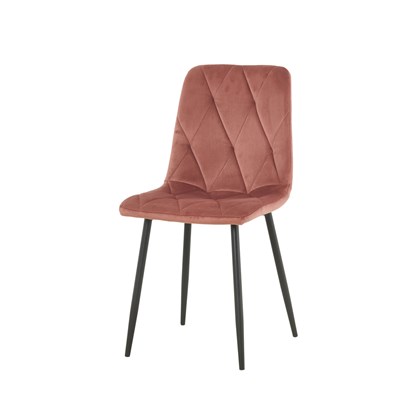 Dining Chair Velvet Pink